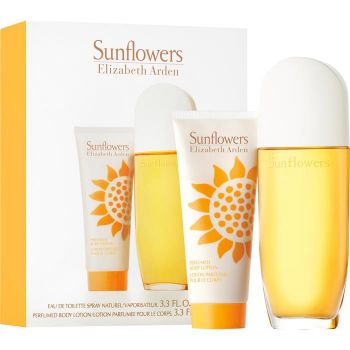 Coffret Sunflowers : Eau de Toilette 100 ml + Crème Corps 