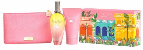 Coffret Brisa Cubana : Eau de toilette 100 ml + Lotion corps 150 ml + Trousse