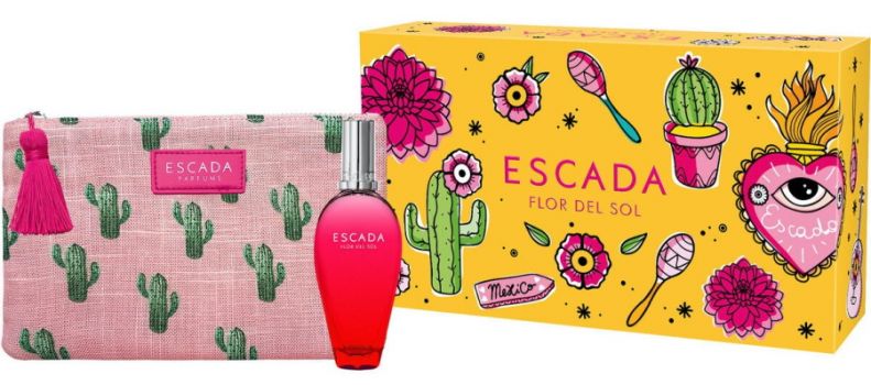 Coffret Flor del Sol : Eau de Toilette 30 ml + Trousse