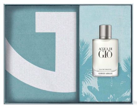Coffret Acqua Di Giò Été 2024 : Eau de toilette 100 ml + Serviette de plage