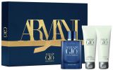 Giorgio Armani Coffret Acqua di Giò Profondo : Eau de parfum 75 ml + Gel douche + Baume après-rasage pas chers