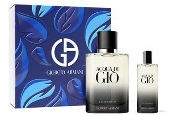 Coffret Acqua Di Giò Saint Valentin 2024 : Eau de parfum 100 ml + Eau de parfum 15 ml