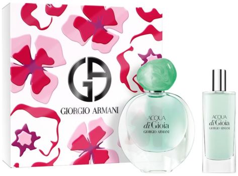 Coffret Acqua Di Gioia 2024 : Eau de parfum 30 ml + Format voyage 15 ml