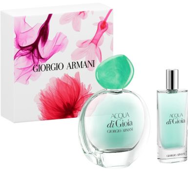 Coffret Acqua Di Gioia : Eau de parfum 30 ml + Eau de parfum 15 ml