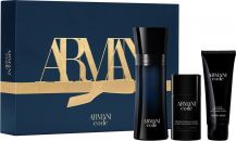 Coffret Armani Code : Eau de Toilette 125ml + Déodorant + Gel Douche pas chère