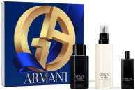 Coffret Armani Code Noël 2023 : Eau de toilette 75 ml + Eau de toilette 15 ml + Recharge 150 ml pas chère