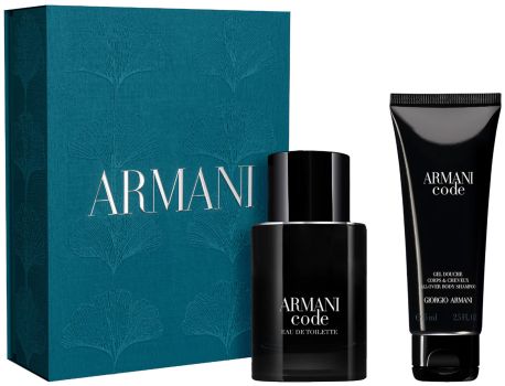 Coffret Armani Code Fête des Pères 2025 : Eau de toilette 50 ml + Gel douche 75 ml