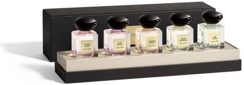 Coffret Découverte Les Eaux d'Armani Privé : 5 Miniatures