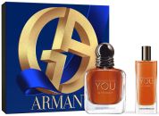 Coffret Emporio Armani Stronger With You Intensely Noël 2023 : Eau de parfum 50 ml + Eau de parfum 15ml pas chère