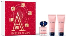 Coffret My Way Noël 2022 : Eau de parfum 50 ml + Gel douche 75 ml + Lait hydratant 75 ml pas chère