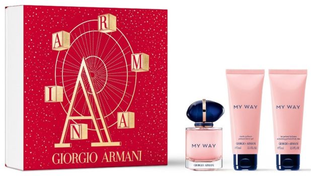 Coffret My Way Noël 2022 : Eau de parfum 50 ml + Gel douche 75 ml + Lait hydratant 75 ml