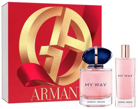 Coffret My Way Noël 2023 : Eau de parfum 50 ml + Eau de parfum 15 ml