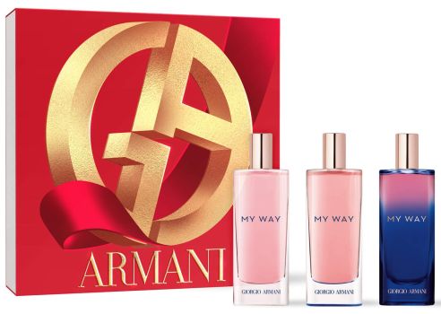 Coffret My Way Parfum Noël 2023 : Eau de parfum My Way + Eau de parfum My Way Intense + Eau de parfum My Way Parfum