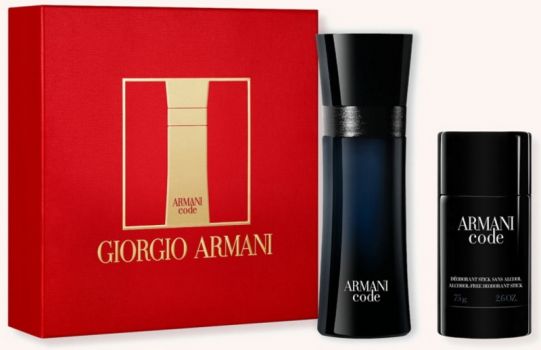 Coffret Noël Armani Code : Eau de Toilette 50 ml + Déodorant 