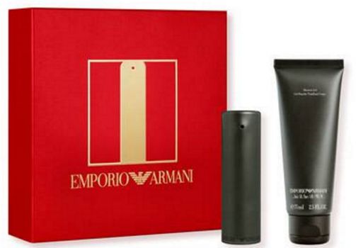 Coffret Noël Emporio Armani pour Lui : Eau de toilette 30 ml + Gel Douche