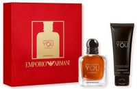 Coffret Noël Emporio Armani Stronger With You Intensely : Eau de parfum 50 ml + Gel Douche  pas chère