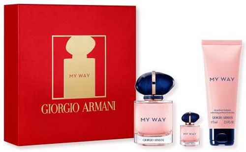 Coffret Noël My Way : Eau de parfum 90 ml + Lotion corps hydratante + Miniature