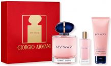 Coffret Noël My Way : Eau de parfum 90 ml + Lotion corps hydratante + Vaporisateur Voyage pas chère