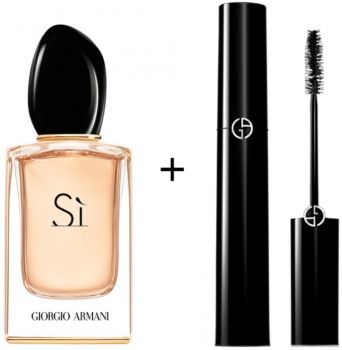 Coffret SÌ : Eau de parfum 50 ml + Mascara