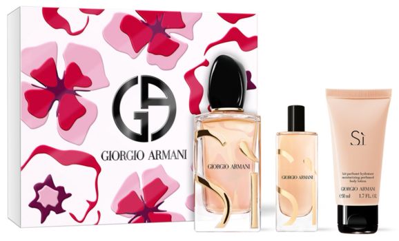 Coffret Sì Été 2024 : Eau de parfum 100 ml + Format voyage 15 ml + Lait corps 50 ml