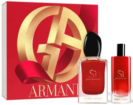 Coffret Sì Passione Noël 2023 : Eau de parfum 50 ml + Eau de parfum 15 ml