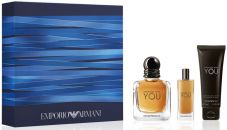 Coffret Stronger With You : Eau de toilette 50 ml + Gel Douche + Vaporisateur Voyage pas chère