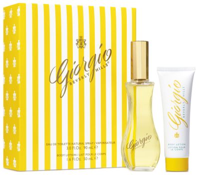 Coffret Giorgio : Eau de toilette 90 ml + Lait corps 50 ml