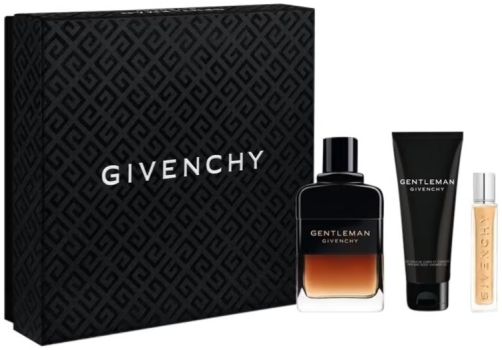 Coffret Gentleman Réserve Privée 2024 : Eau de parfum 100 ml + Format voyage 12,5 ml + Gel douche 75 ml