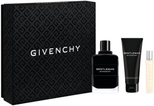 Coffret Gentleman 2024 : Eau de parfum 100 ml + Format voyage 12,5 ml + Gel douche 75 ml