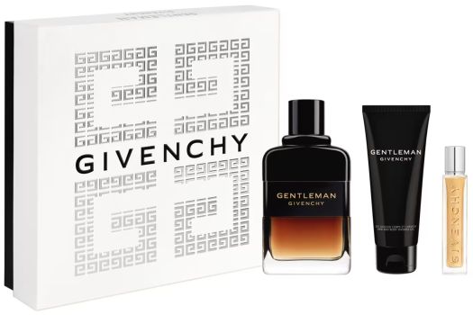Coffret Gentleman Réserve Privée Fête des Pères 2023 : Eau de parfum 100 ml + Format voyage 12,5 ml + Gel douche 75 ml