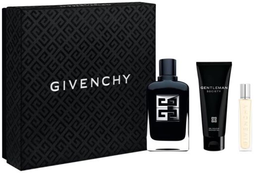 Coffret Gentleman Society 2024 : Eau de parfum 100 ml + Format voyage 12,5 ml + Gel douche 75 ml