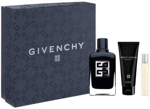Coffret Gentleman Society Fête des Pères 2025 : Eau de parfum 100 ml + Format voyage 12,5 ml + Gel douche 75 ml