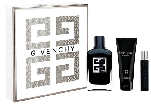 Coffret Gentleman Society Noël 2023 : Eau de parfum 100 ml + Gel douche 75 ml + Eau de parfum 12.5 ml