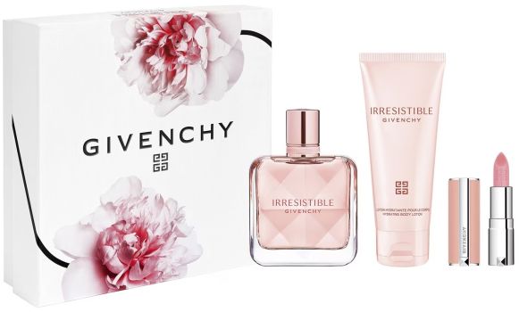 Coffret Irresistible Fête des Mères 2023 : Eau de parfum 50 ml + Lait corps 75 ml + Rouge à lèvres