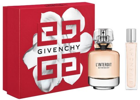 Coffret L'Interdit 2022 : Eau de parfum 50 ml + Vaporisateur de Voyage