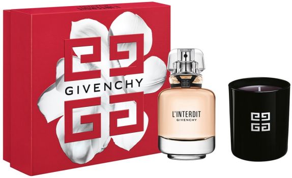 Coffret L'Interdit 2022 : Eau de toilette 50 ml + Bougie Parfumée