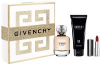 Coffret L'Interdit Noël 2023 : Eau de parfum 50 ml + Rouge à lèvres + Lotion corps 75 ml pas chère