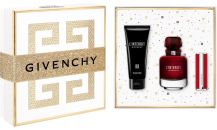 Coffret L'Interdit Rouge Noël 2023 : Eau de parfum 80 ml + Lotion corps 75 ml + Rouge à lèvres 3.4 g pas chère