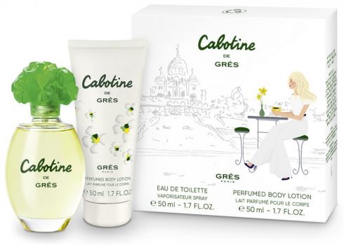 Coffret Cabotine de Grès : Eau de toilette 50 ml + Lait Corps