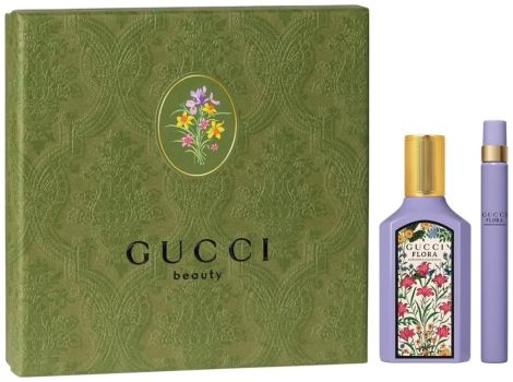 Coffret Flora Gorgeous Magnolia 2024 : Eau de parfum 50 ml + Format voyage 10 ml