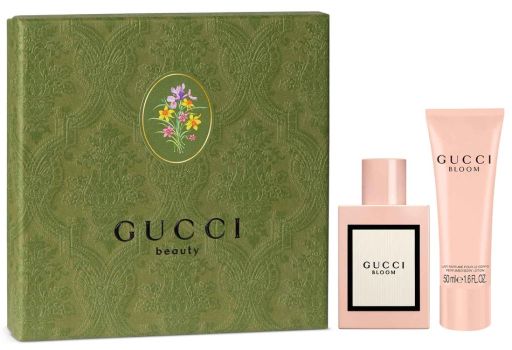 Coffret Gucci Bloom Printemps 2024 : Eau de parfum 50 ml + Lotion corps 50 ml