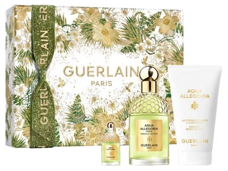 Coffret Aqua Allegoria Forte - Nerolia Vetiver Noël 2023 : Eau de parfum 75 ml + Lait corps 75 ml + Eau de parfum 7.5 ml