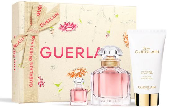 Coffret Fête des Mères Mon Guerlain : Eau de Parfum 50 ml + Miniature + Lait Corps