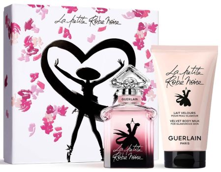 Coffret La Petite Robe Noire Saint-Valentin 2023 : Eau de parfum 30 ml + Lait corps 75 ml