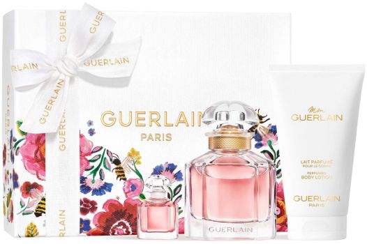 Coffret Mon Guerlain Fête des Mères 2023 : Eau de parfum 50 ml + Miniature 5 ml + Lait corps 75 ml