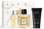 Guerlain Coffret Noël L'Homme idéal : Eau de toilette 100 ml + Miniature + Gel Douche pas chers