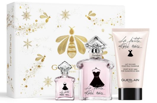 Coffret Noël La Petite Robe Noire : Eau de toilette 50 ml + Miniature + Lait Corps