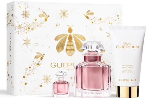 Coffret Noël Mon Guerlain Intense : Eau de Parfum 50 ml + Miniature + Lait Corps