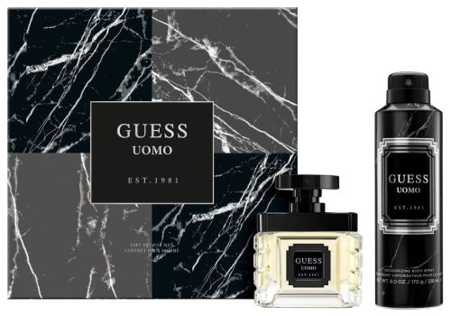 Coffret Uomo Noël 2024 : Eau de toilette 50 ml + Déodorant 226 ml