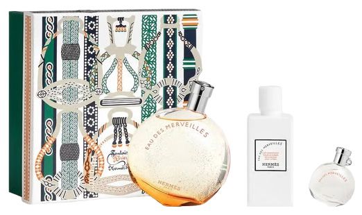 Coffret Eau des Merveilles Noël 2023 : Eau de toilette 100 ml + Lait corps 80 ml + Eau de toilette 7.5 ml